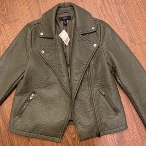 Forever 21 faux leather jacket